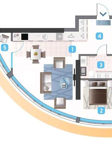 Продаж (перепоступка) 1 кімн. квартири в ЖК Oasis, Подільський р-н ЖК Oasis