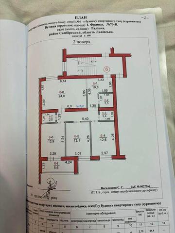 Продам квартиру в с.Ралівка Самбірський р-н. вул.Франка Івана 70В./6.