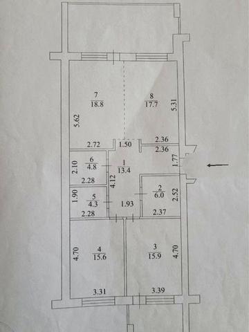 Цена снижена ! Продажа 3к. ЖК «София» 130квм, Закрытый двор ЖК София