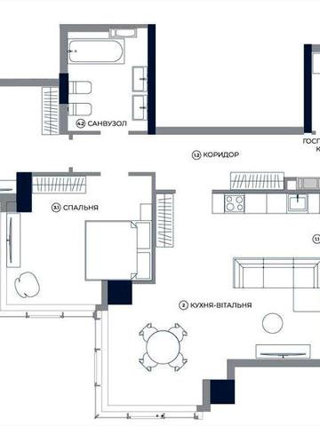 Продаж 3к-квартира А136 Highlight Tower, 125 м² ЖК А136 Highlight Tower