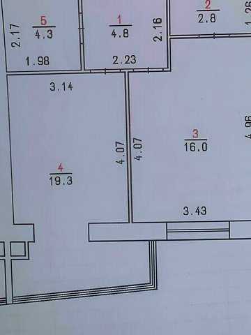 Продаж 1к Квартира Довженка вулиця ЖК Семейный
