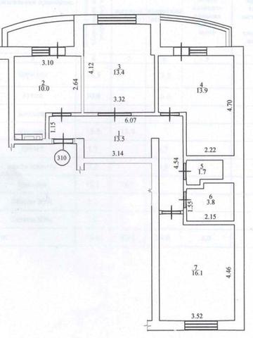 Продаж 3-к квартири у м. Бориспіль 76,4 кв.м. з ремонтом ЖК Київський шлях, 95