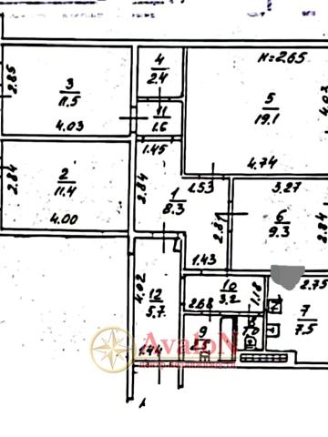 Добровольського проспект (Володимира Великого), 76, Пересипський район, Одеса, Одеська область 45000 USD