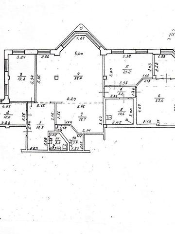 4-кімнатна квартира на проспекті Шевченка