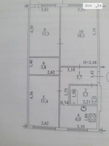 Продаж 3к Квартира Космонавтів вулиця