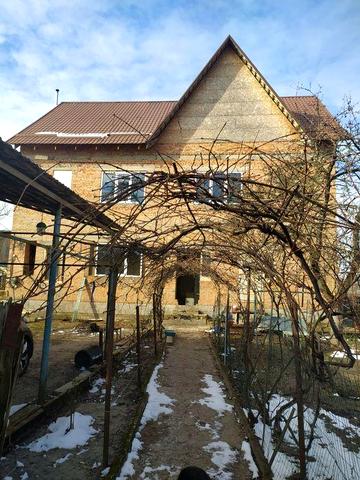 Дом на этапе строительства