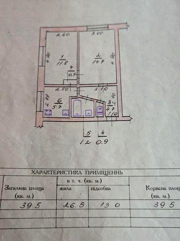 Продам квартиру 2кмнт.
