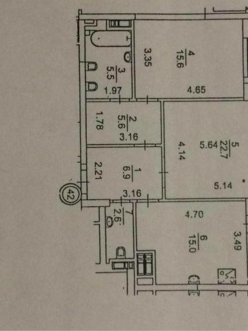 Продаж квартири Кривоноса, 17 (можливий торг)