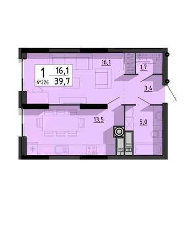 Продаж квартири біля озера: Комфорт і природа в кожному моменті! ЖК Sweetland Residence