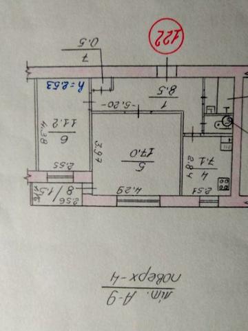 ... 2-х ком. квартира с видом на реку, казарского, ингул. від власника