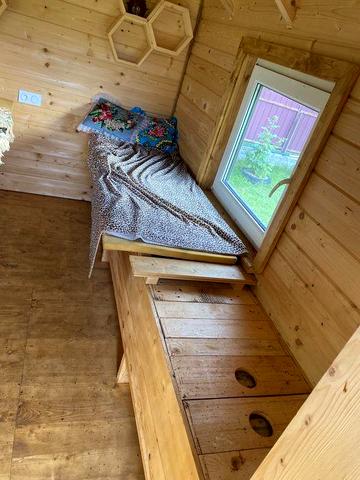 Апібудинок із бджолами