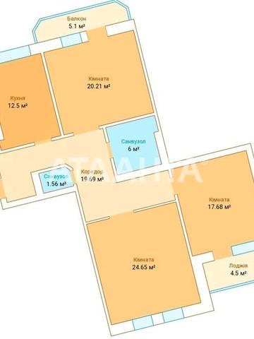 Миланская, 1, Котовского, Крыжановка, Крыжановка, Лиманский (Коминтерновский) район, Одесская 68000 USD