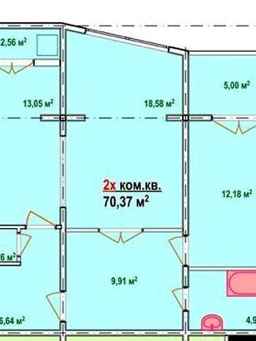 Продам квартиру  70 кв. м. на 5 южном Пески