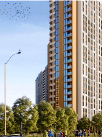 Однокімнатна квартира ЖК 67 Перлина з видом на іподром, Краснова