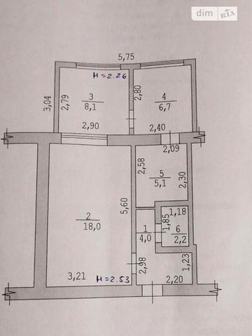 Продаж 2к Квартира 40 років Перемоги вулиця