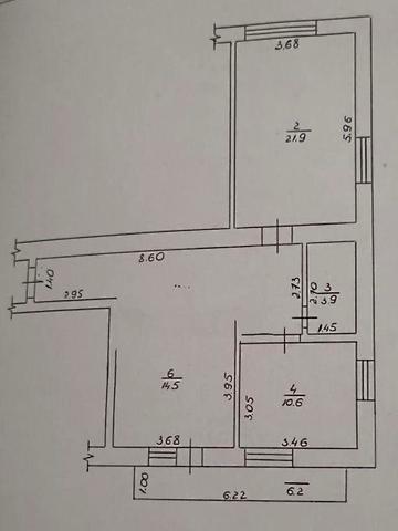 Двокімнатна квартира