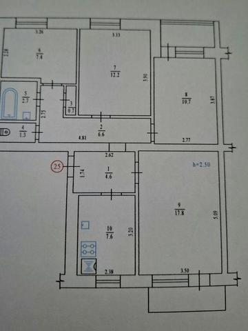 Продам 4-х кімнатну квартиру