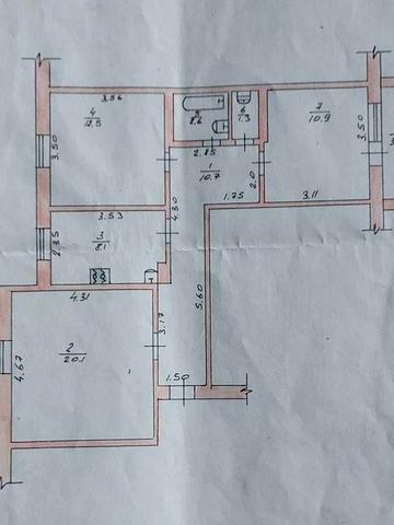 Квартира в смт Арбузинка ЖК немає