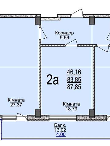 Продам 2к квартиру ЖК СВЯТОТРОЇЦЬКИЙ | Вдале планування ЖК СВЯТОТРОЇЦЬКИЙ