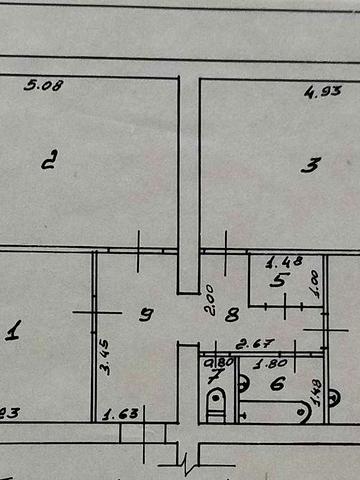 Продаж 3 кімн. квартири з автономним опаленням, смт.Куликівка