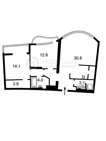 продаж квартири 2 кім ЖК Парус вул. Іллєнка 18б ЖК Парус