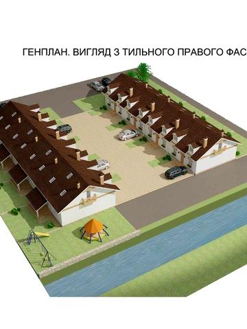 Таунхаус з терасою від забудовника у розстрочку 0% до 4 роки