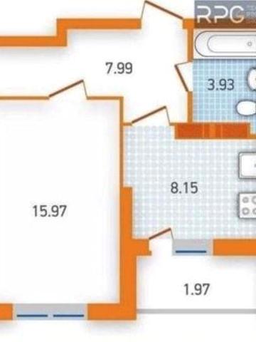 Продам 1к квартиру 39м2, ЖК Оберіг 2, ( Чарівне місто ), 1 будинок ЖК Оберіг 2