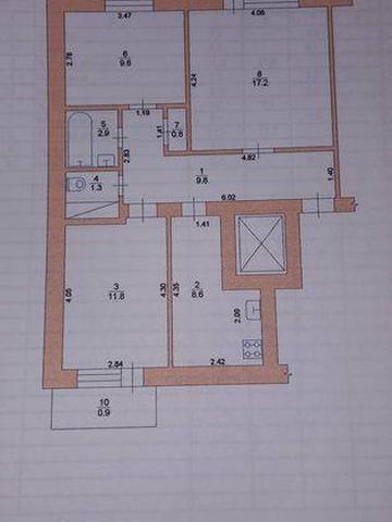 Продаеться 3-х кімнатна кварира