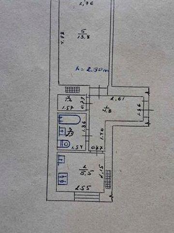 Квартира  1-кімнатна