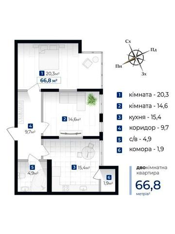 2к новобудова вул. Хоткевича ЖК SENAT ЖК Senat