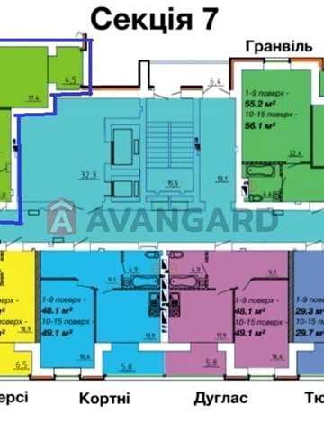 Продаж 2 кім квартири ЖК Графський 87м.кв ЖК Графський