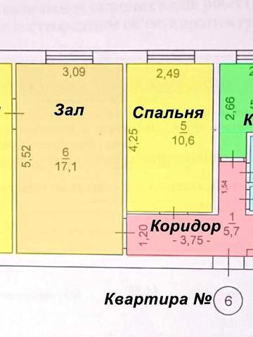 КУПУЙТЕ трикімнатну квартиру в центрі села Катюжанка!