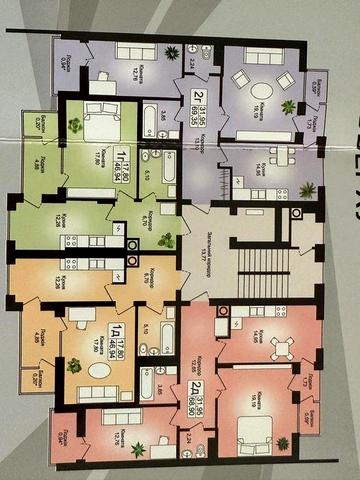 2 кімнатна квартира в Стрию, Шевченка 5 ЖК Престиж Холл ЖК Престиж Холл