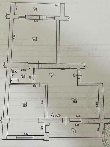 Продам 2х комнатную квартиру в кирпичном доме