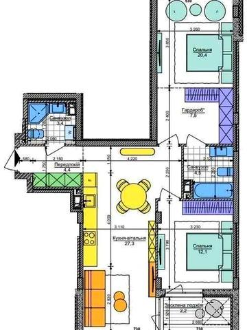 Продаж 2-к квартири 74м2 ЖК Республика Respublika Теремки ЖК Республіка Respublika
