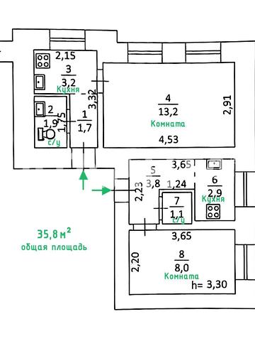 улица Одария, 20, Пересыпь, Пересыпский, Одесса, Одесская 23500 USD