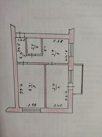 Продам 2-х кімнанту квартиру