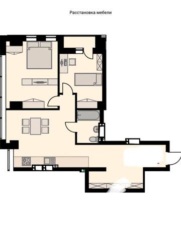 Продам 2 к. кв. в ЖК BAUHAUS ЖК BAUHAUS