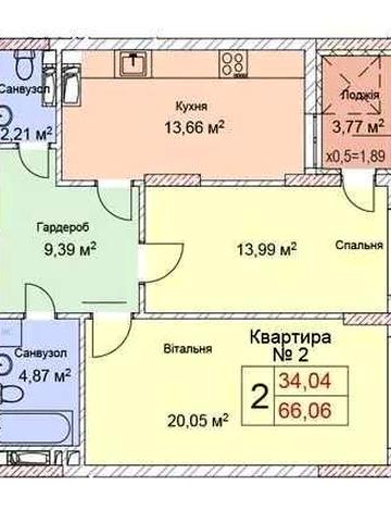 2кім. кв. від власника, Львівський Квартал, Глибочицька, 13 ЖК Львівський Квартал