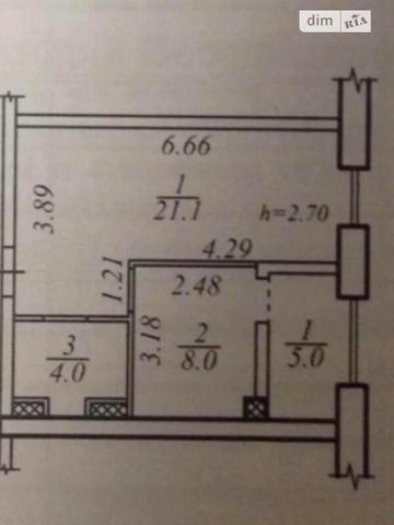 Продаж 1к Квартира Набережна Перемоги вулиця ЖК Пятый Континент