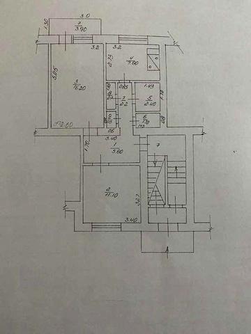 Продам 2 к.кв. сщ. Вікторівка Богодухівський район (404251)