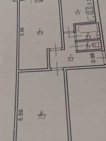2-х кімнатна квартира в центрі Калуша, меблі/техніка , без комісії