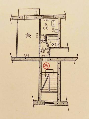 Однокімнатні квартира по вул. Садова