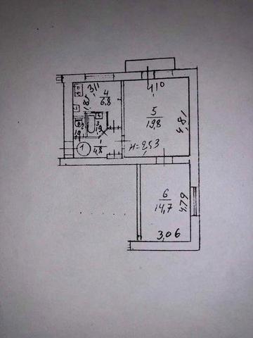 Продаж 2х-тної квартири б. Лесі Українки 5 !інвестиція Вигідно!