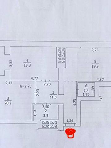ЖК «Гранд Парк» новобудова, здана в 2021 р., 2/11 поверх,держ програми ЖК Гранд Парк