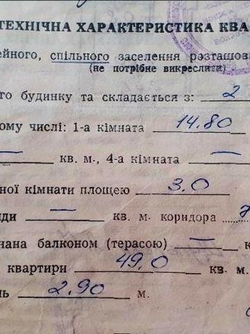 Двокімнатна квартира в Тернівському районі