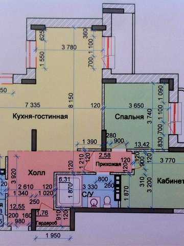 Продам 3-к квартиру Мінський масив Калнишевського 7