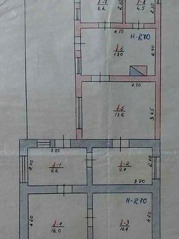 ПРОДАЖ 3-х кімнатного будинку у с. Геча 9 км до Берегова, 92 кв.м.