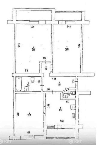 3к.100м2 Салтівка (Северная Салтовка 1, Дружбы Народов) 130438
