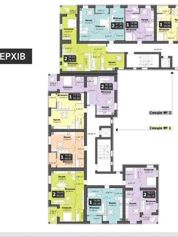 Велика 3 кім квартира в розтермінування , автономне опалення ЖК Орбіта